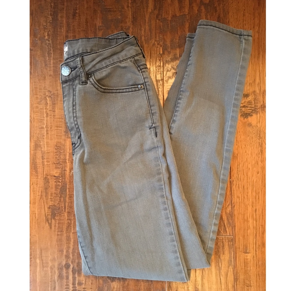 Gray Skinny Jeans